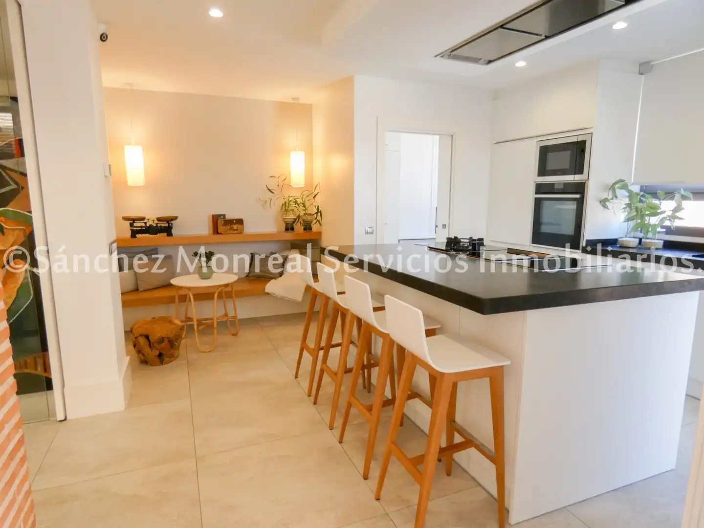 Cocina de Casa o chalet en venta en Alcázar de San Juan con Aire acondicionado, Calefacción y Jardín privado