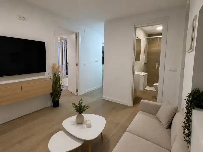 Sala de estar de Piso en venta en León Capital 