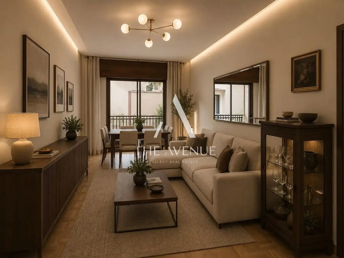 Sala de estar de Apartamento en venta en Madrid con Calefacción y Balcón