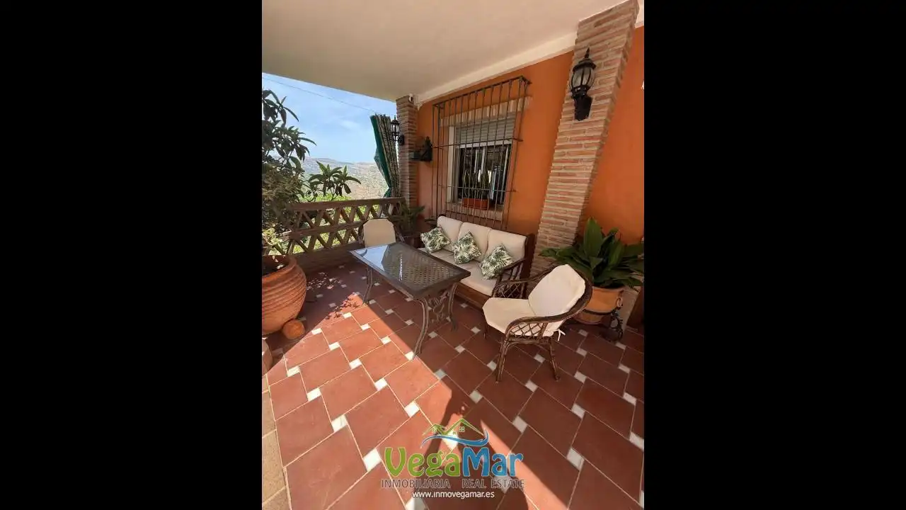 Vista exterior de Finca rústica en venta en Jete con Jardín privado, Terraza y Piscina