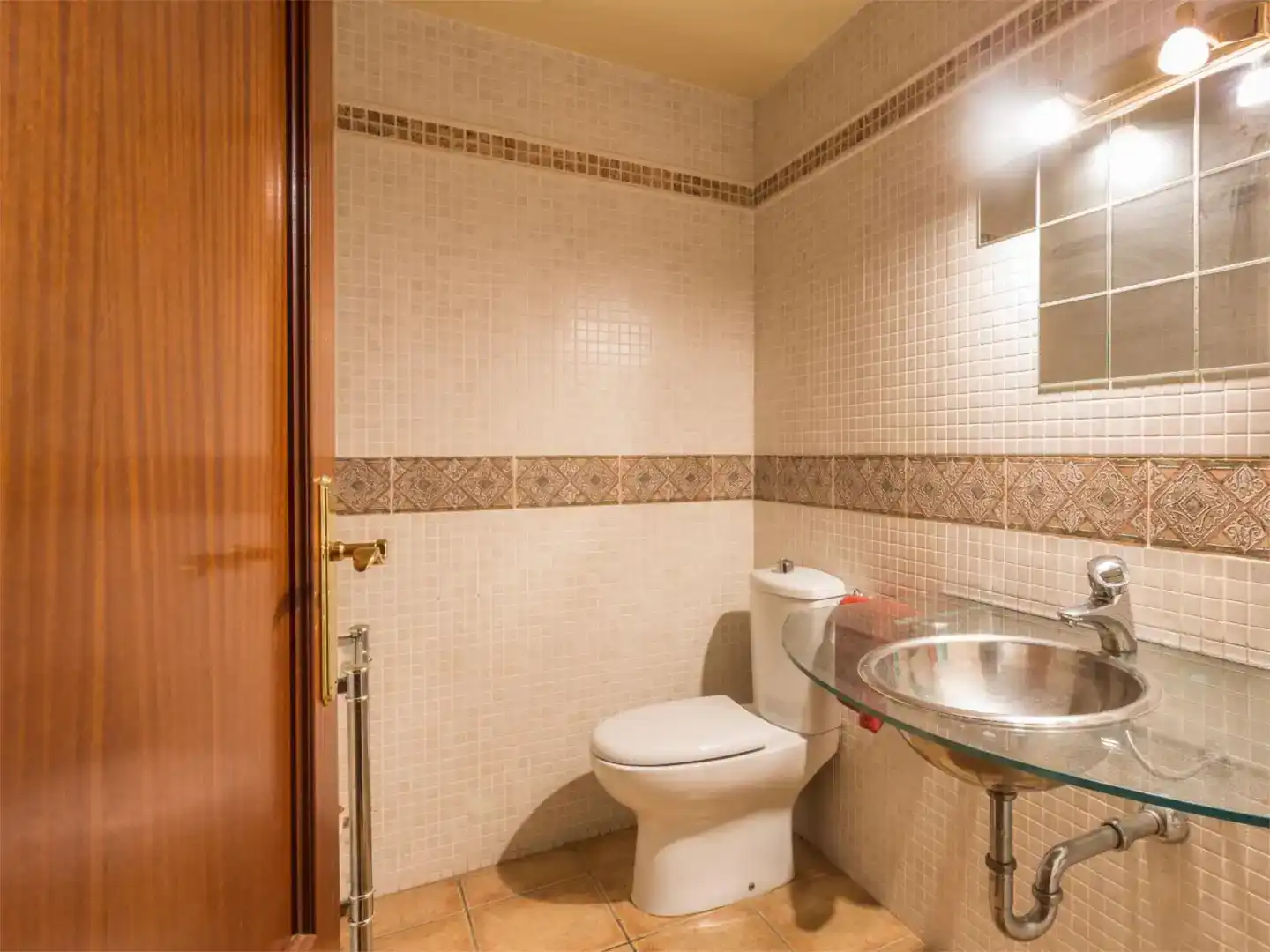 Badezimmer von Wohnung zur Miete in Girona Capital mit Balkon