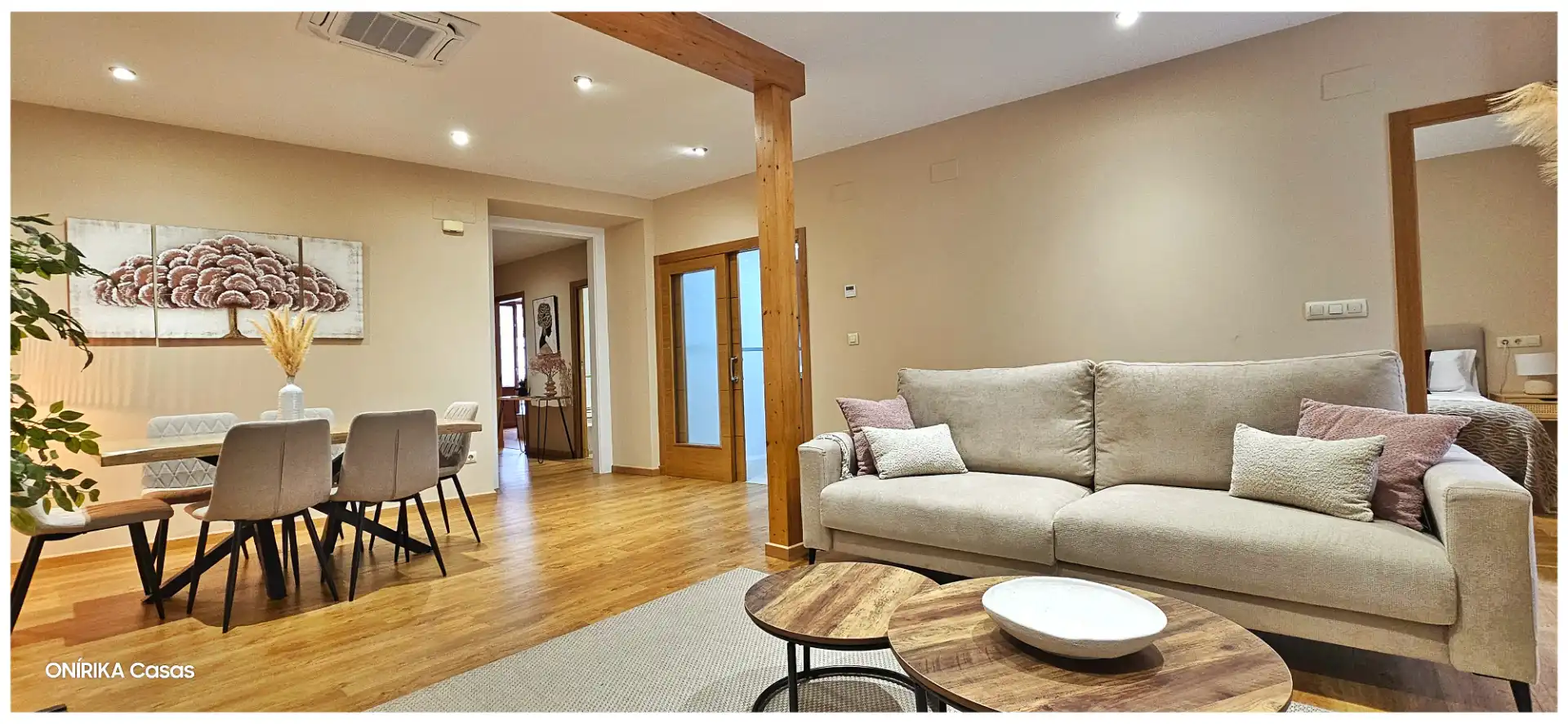 Sala de estar de Casa o chalet en venta en Monforte de Lemos con Aire acondicionado, Calefacción y Jardín privado