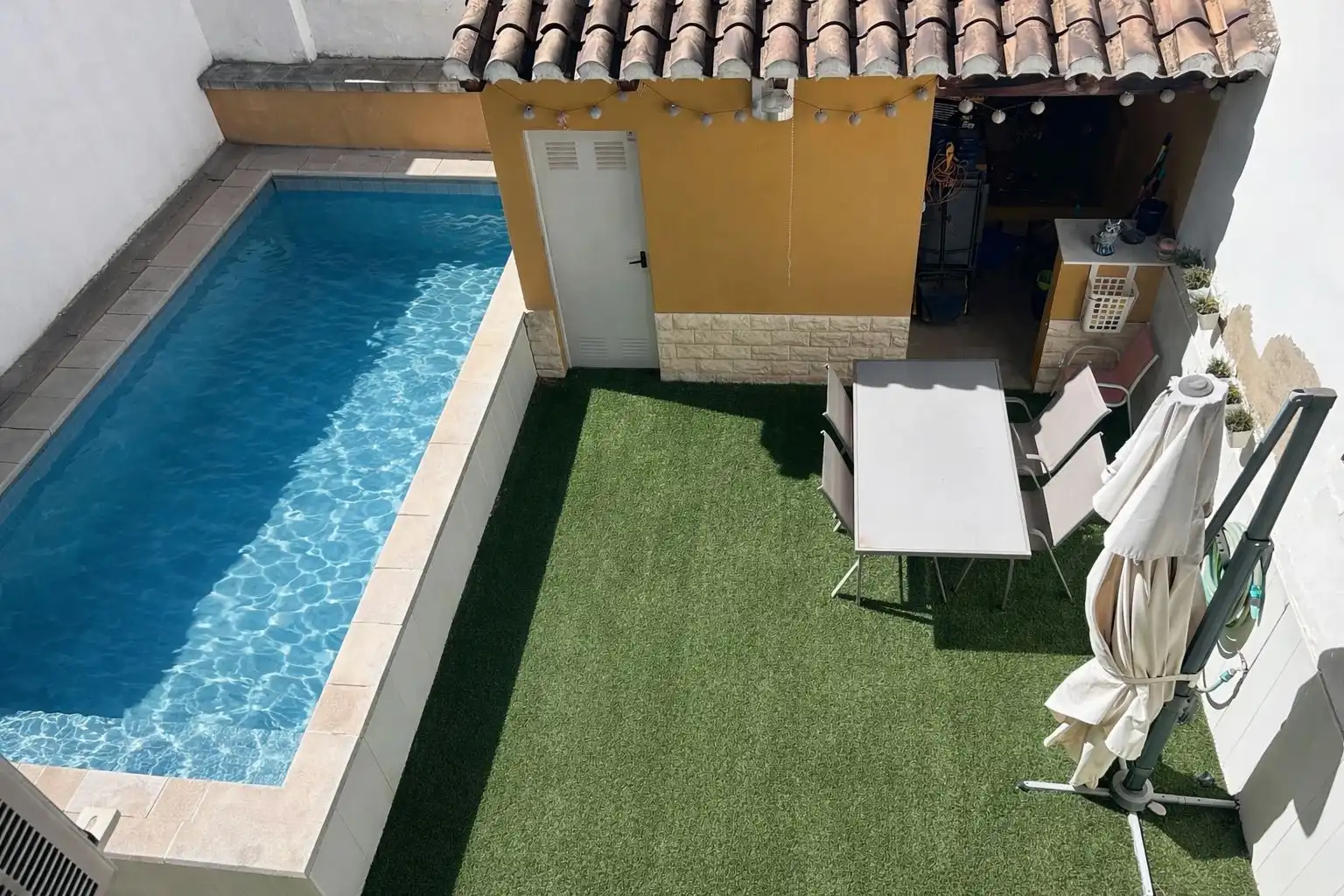 Terraza de Casa o chalet en venta en Moncada con Aire acondicionado, Calefacción y Jardín privado
