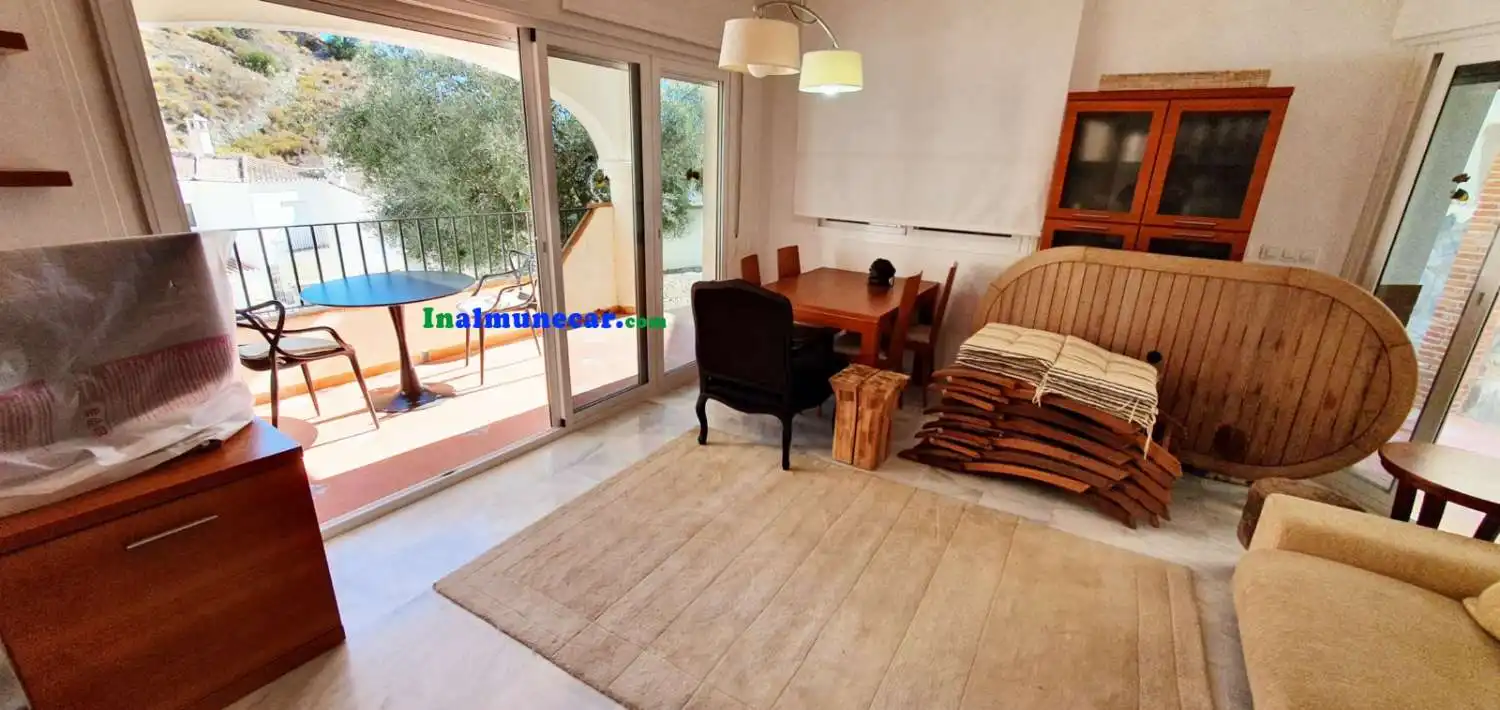 Jardín de Casa adosada en venta en Almuñécar con Aire acondicionado, Terraza y Piscina