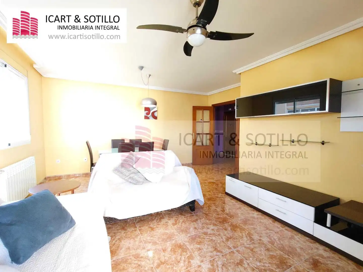 Living room of Flat for sale in Vinaròs  with Heating, Storage room and Furnished