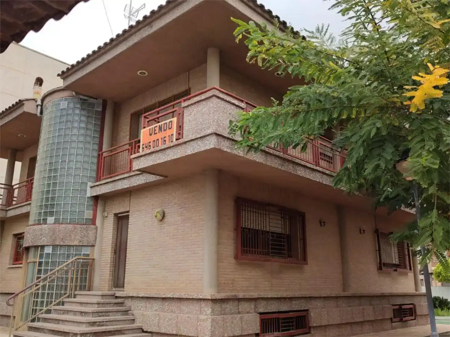 Vista exterior de Casa o chalet en venta en  Murcia Capital con Balcón