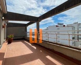 Terrace of Flat to rent in A Coruña Capital   with Heating, Parquet flooring and Terrace
