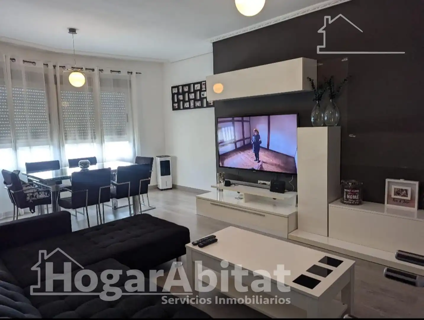 Living room of Flat for sale in Burriana / Borriana  with Balcony
