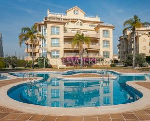 Exterior view of Apartment for sale in Oliva  with Air Conditioner, Terrace and Swimming Pool