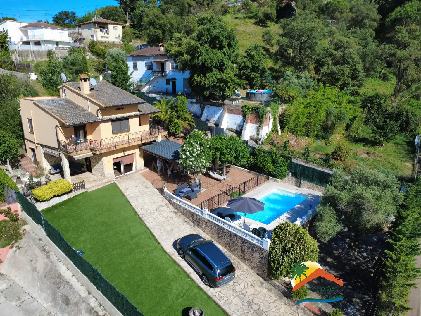 Jardí de Casa o xalet en venda en Maçanet de la Selva amb Jardí privat, Terrassa i Traster