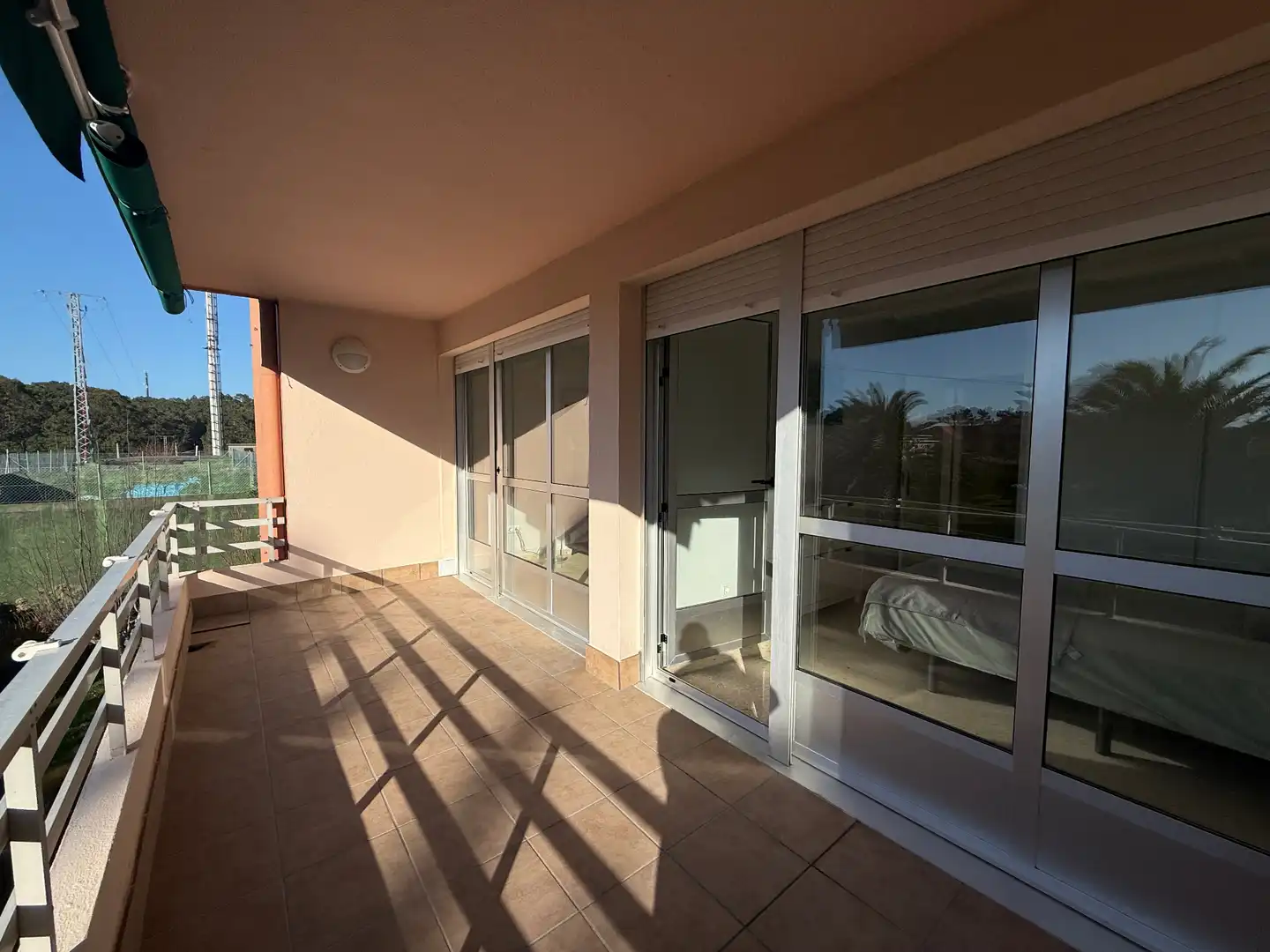 Balcony of Apartments for rent in O Grove    with Terrace, Furnished and Oven