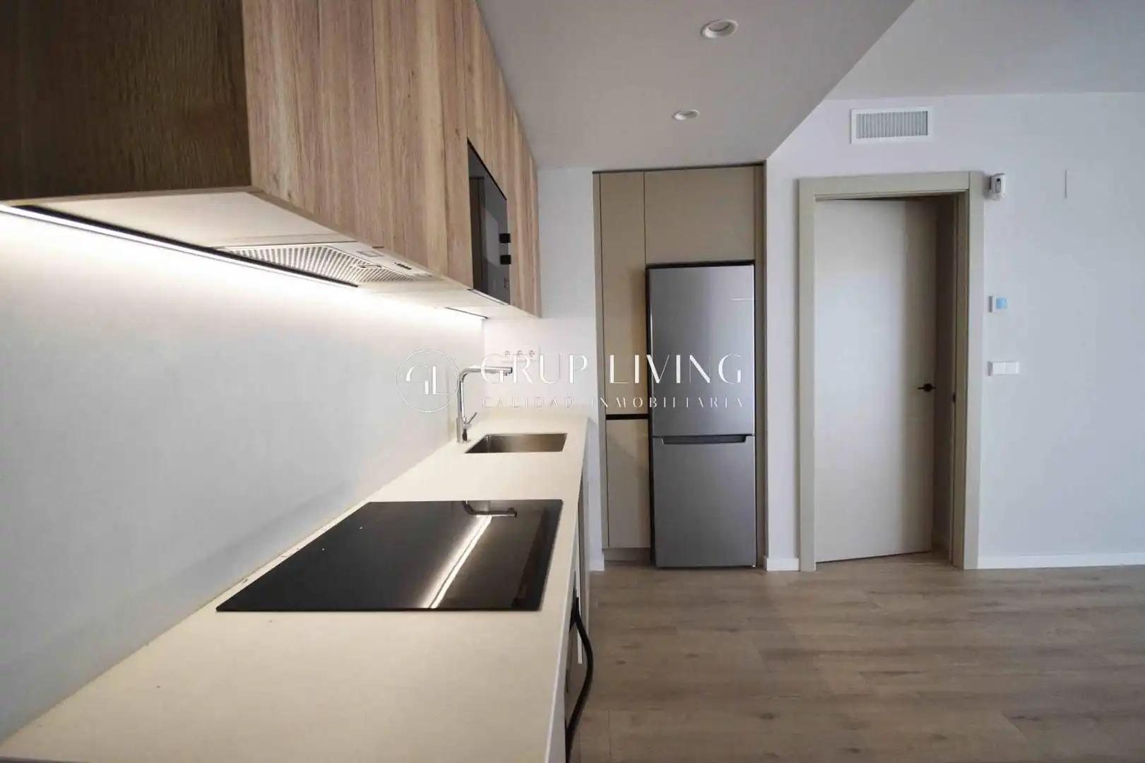 Küche von Wohnung zur Miete in Sant Pere de Ribes mit Klimaanlage, Heizung und Privatgarten