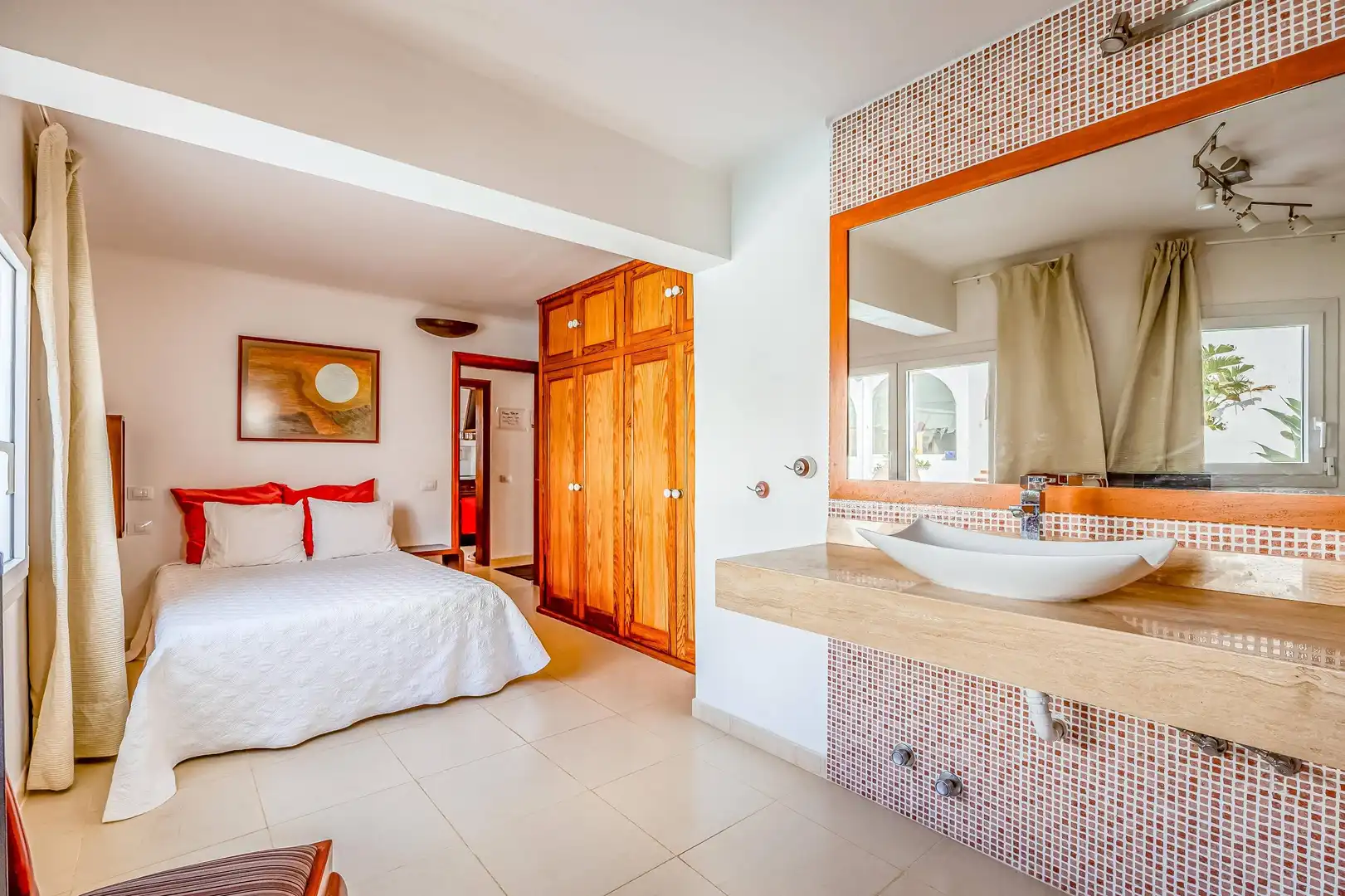 Dormitori de Casa o xalet en venda en Telde amb Aire condicionat, Jardí privat i Terrassa