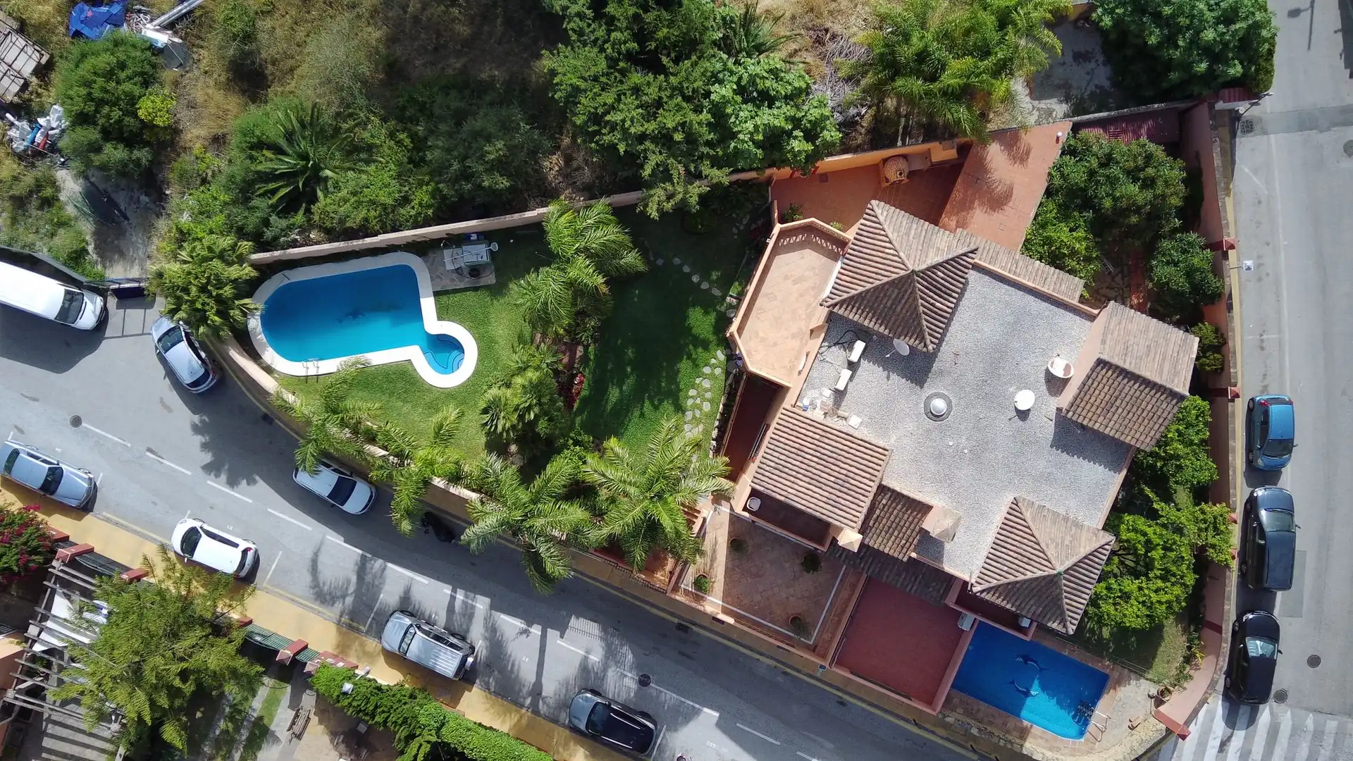 Exterior view of Detached homes for sale in Marbella  with Terrace and Balcony