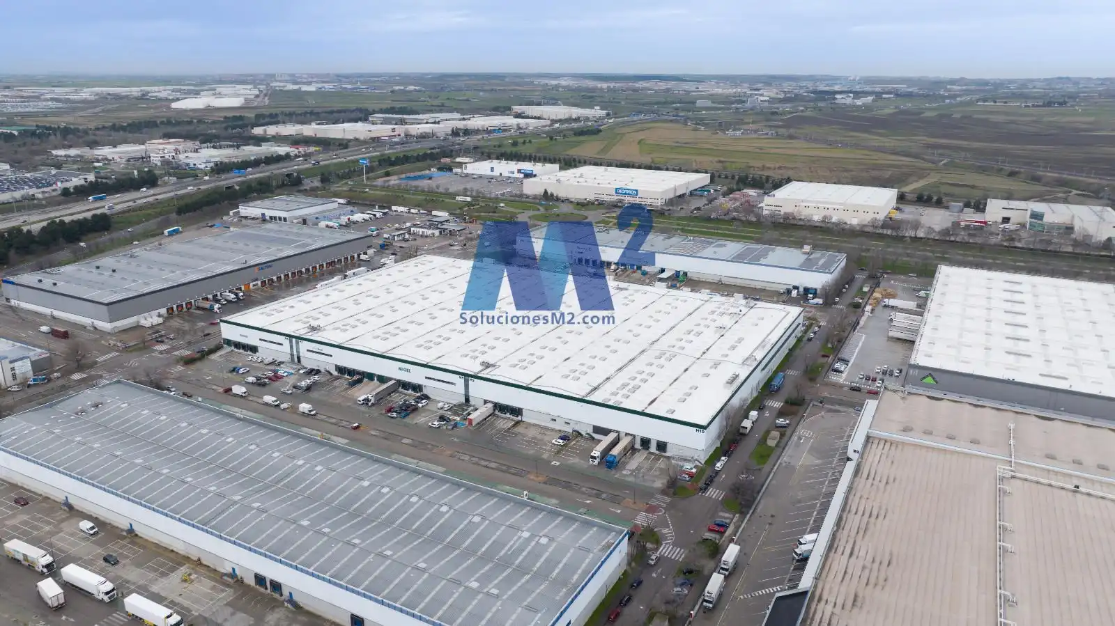 Exterior view of Industrial buildings for rent in Getafe