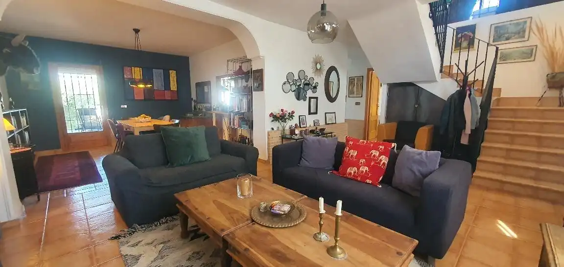 Living room of Detached homes for sale in Hellín  with Air Conditioner, Heating and Terrace