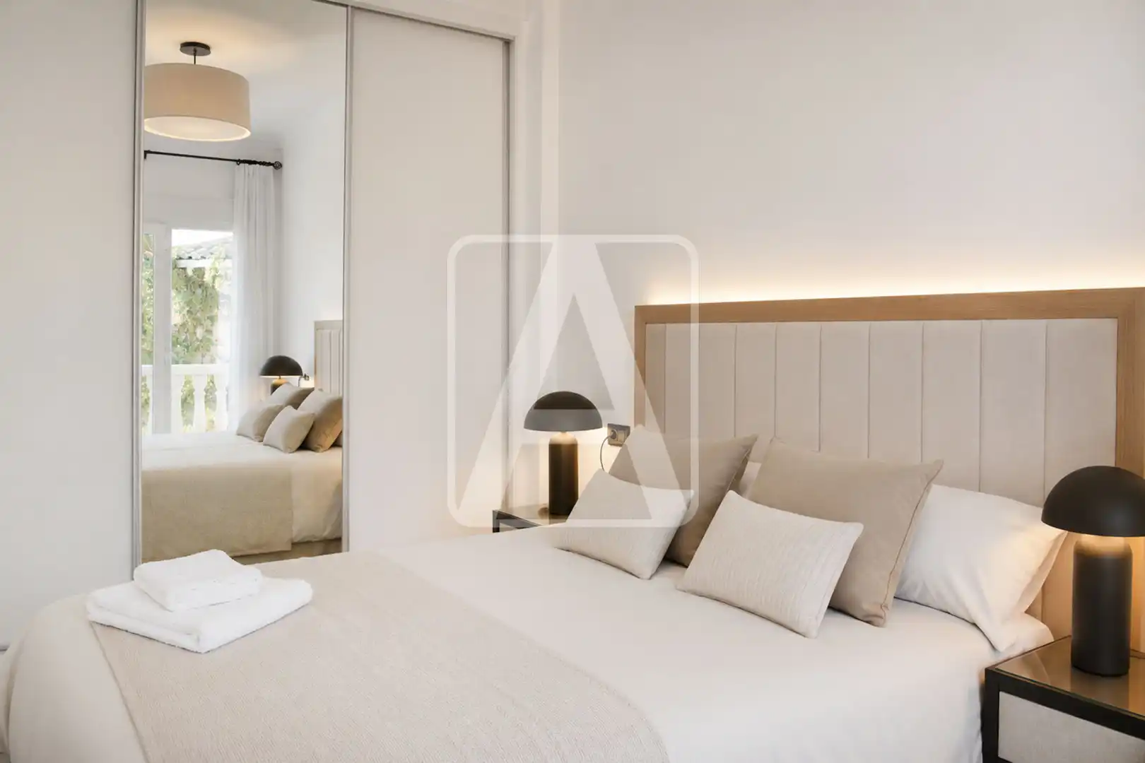 Bedroom of Apartments for sale in Benissa  with Air Conditioner, Heating and Private garden