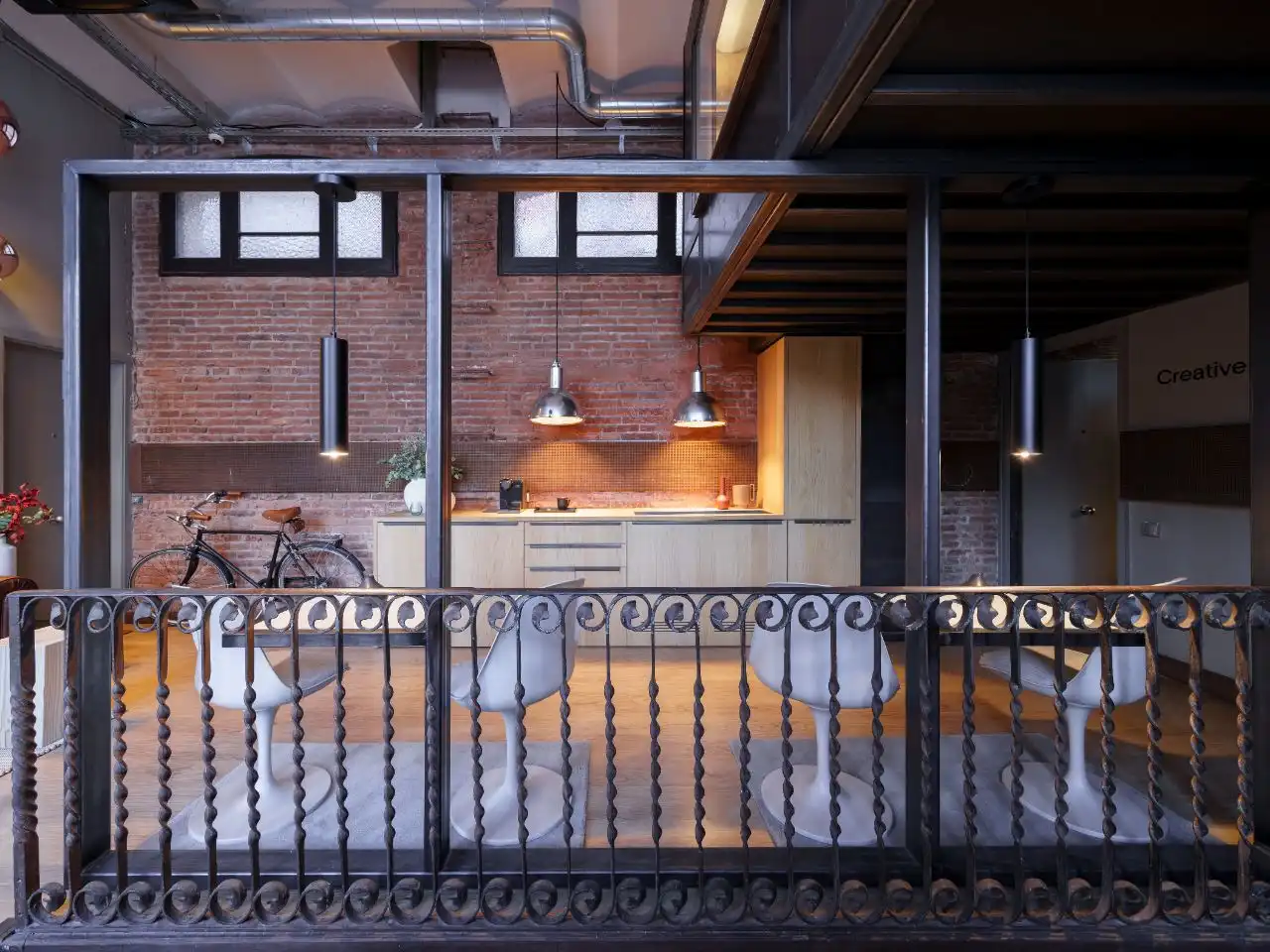 Terraza de Oficina de alquiler en Barcelona con Aire acondicionado, Calefacción y Amueblado