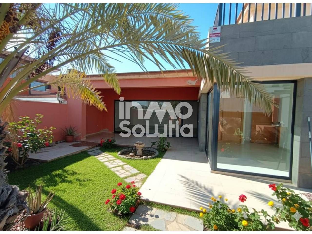 Garden of Single-family semi-detached for sale in La Oliva  with Private garden and Terrace