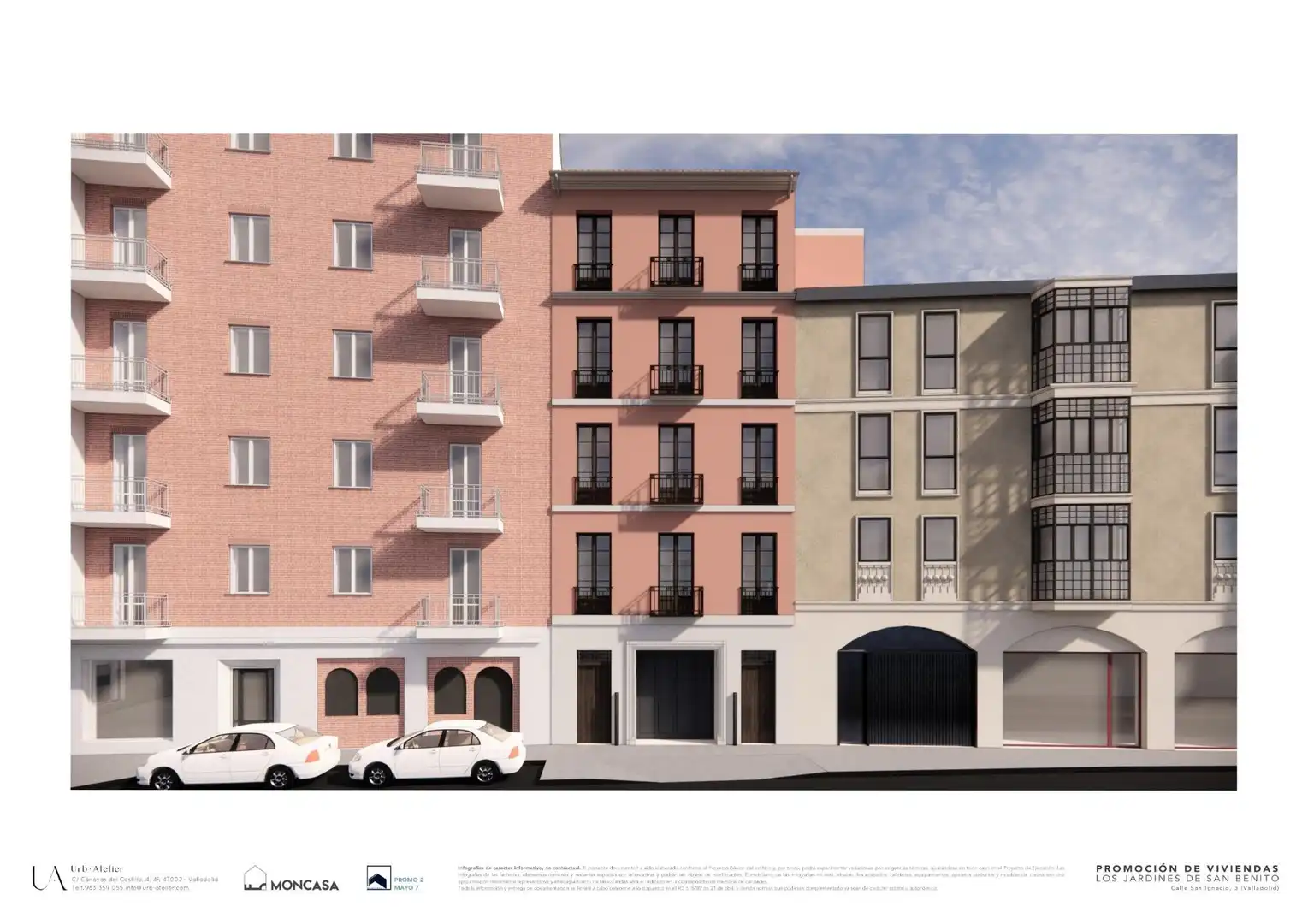 Vista exterior de Ático en venta en Valladolid con Calefacción, Jardín privado y Trastero