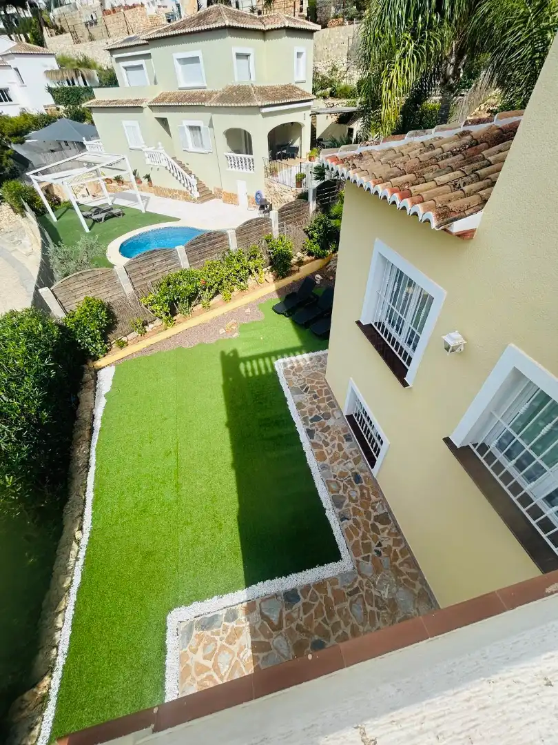 Garden of Houses for sale in Jávea / Xàbia  with Air Conditioner, Heating and Private garden