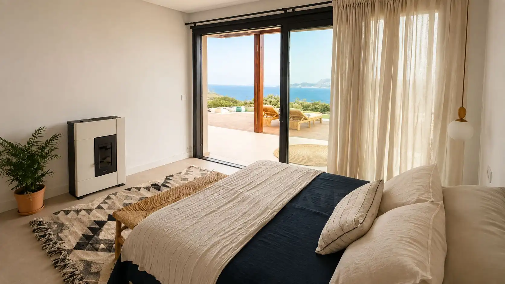 Bedroom of Houses for sale in Tarifa  with Heating, Terrace and Swimming Pool