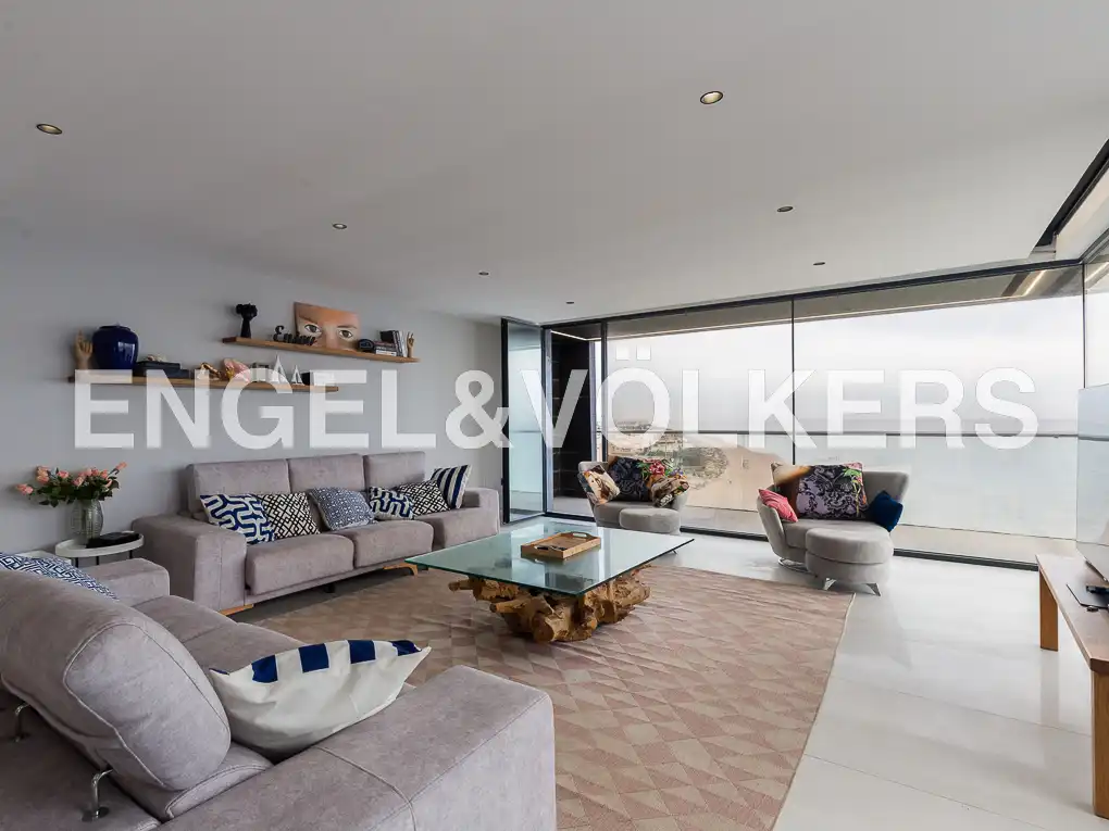 Sala de estar de Casa o chalet en venta en Cullera con Aire acondicionado, Calefacción y Jardín privado