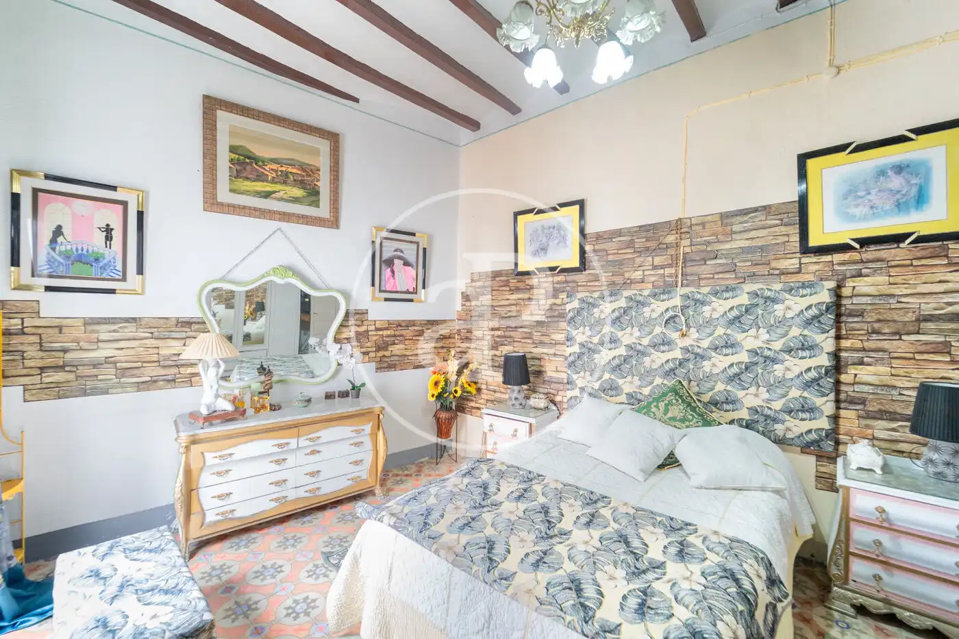 Habitación de Casa adosada en venta en Callosa d'en Sarrià con Calefacción y Trastero