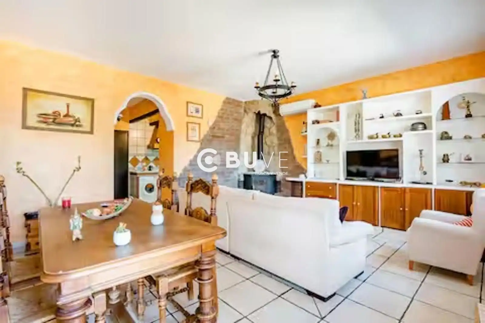 Sala de estar de Casa o chalet de alquiler en Coria del Río con Aire acondicionado, Terraza y Piscina