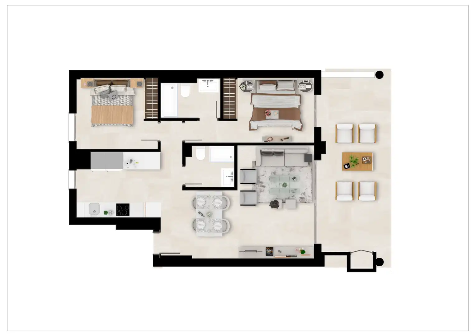Apartament amb ascensor en venda a La Cala Golf - Lagar Martell, imagen 23
