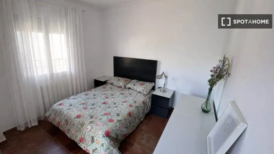Habitación de Apartamento para compartir en El Portil con Aire acondicionado, Calefacción y Terraza