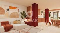 Living room of Flat for sale in  Madrid Capital  with Heating