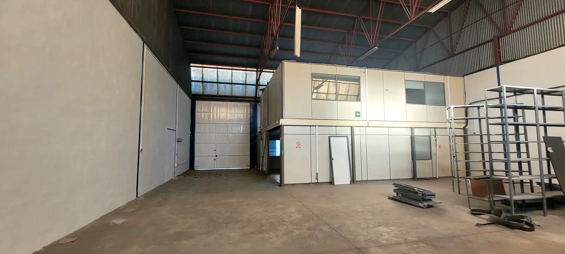 Vista exterior de Nave industrial en venta en Vícar con Calefacción y Alarma