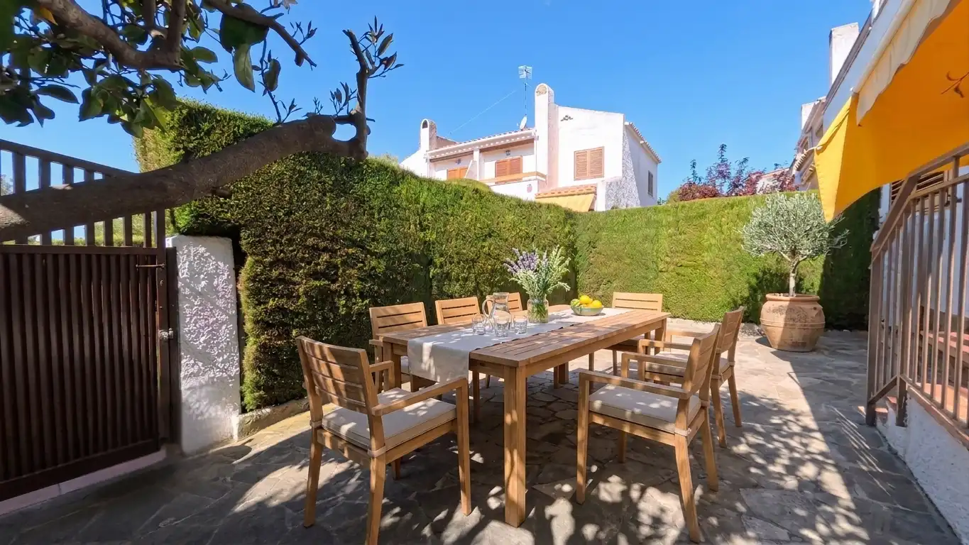 Terraza de Casa adosada en venta en Cunit con Aire acondicionado, Jardín privado y Parquet