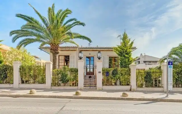 Vista exterior de Casa o chalet en venta en  Palma de Mallorca con Aire acondicionado, Jardín privado y Terraza