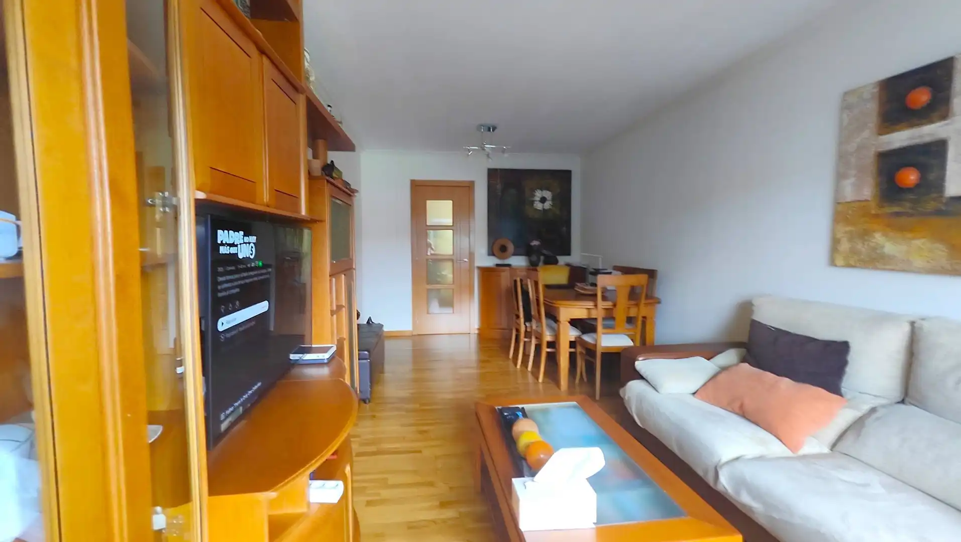Sala d'estar de Pis en venda en Ames amb Calefacció, Traster i Moblat