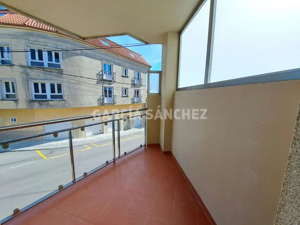 Balcony of Flat for sale in Boiro, A Coruña