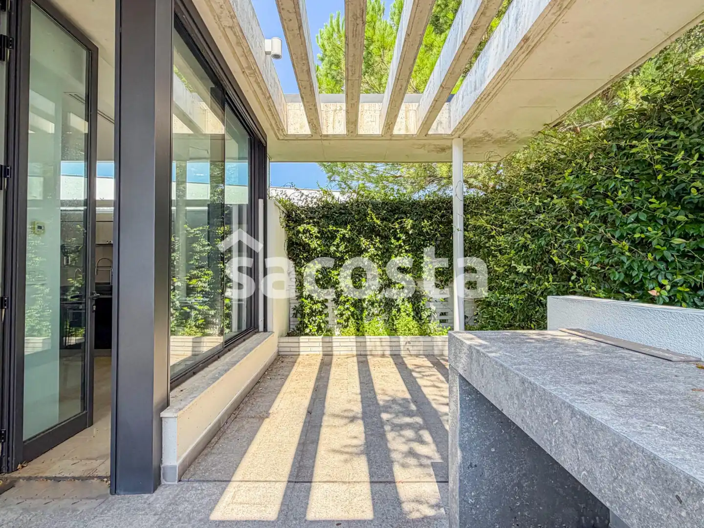 Terraza de Casa o chalet en venta en Caldes de Malavella con Aire acondicionado, Calefacción y Jardín privado