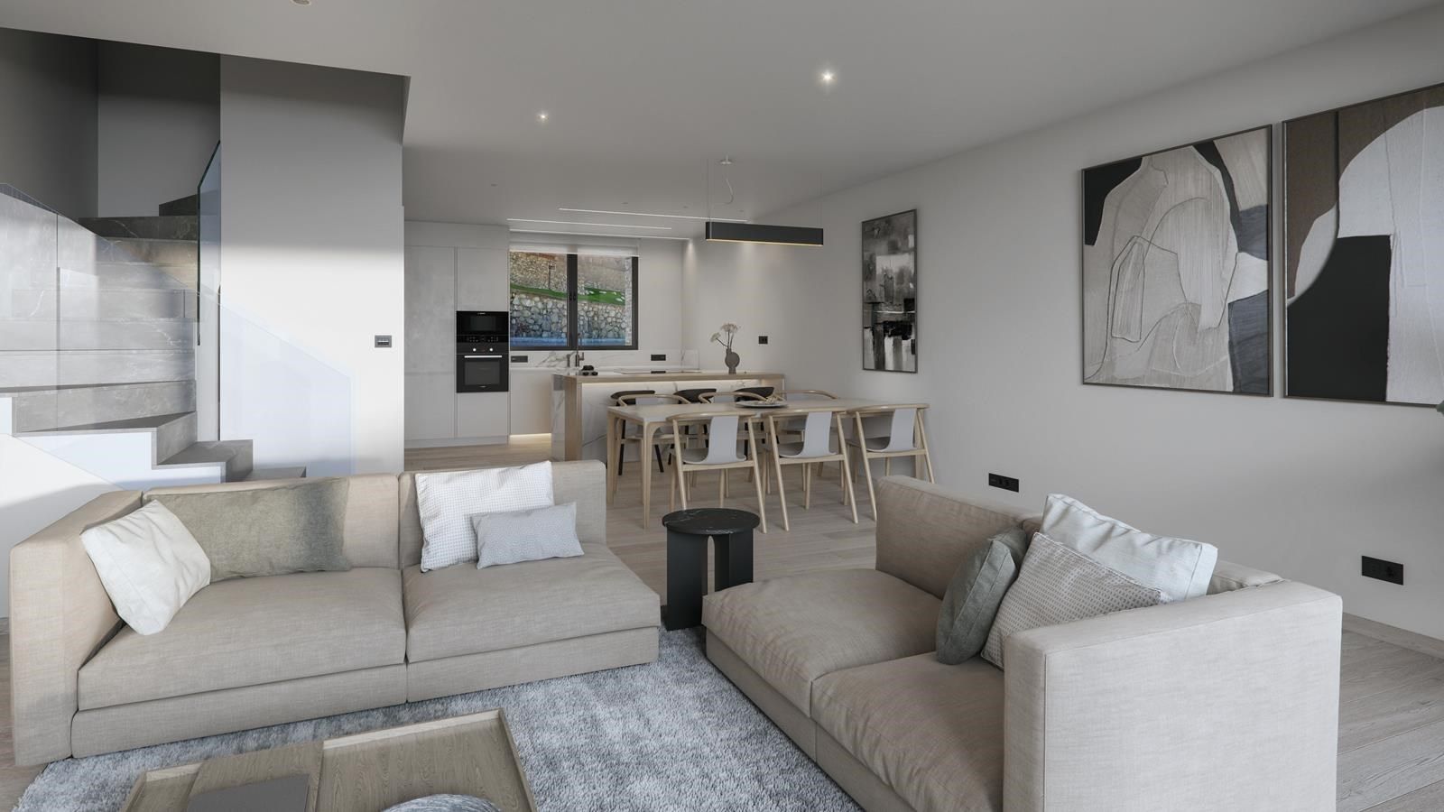Living room of Single-family semi-detached for sale in Andorra la Vella  with Heating, Terrace and Storage room