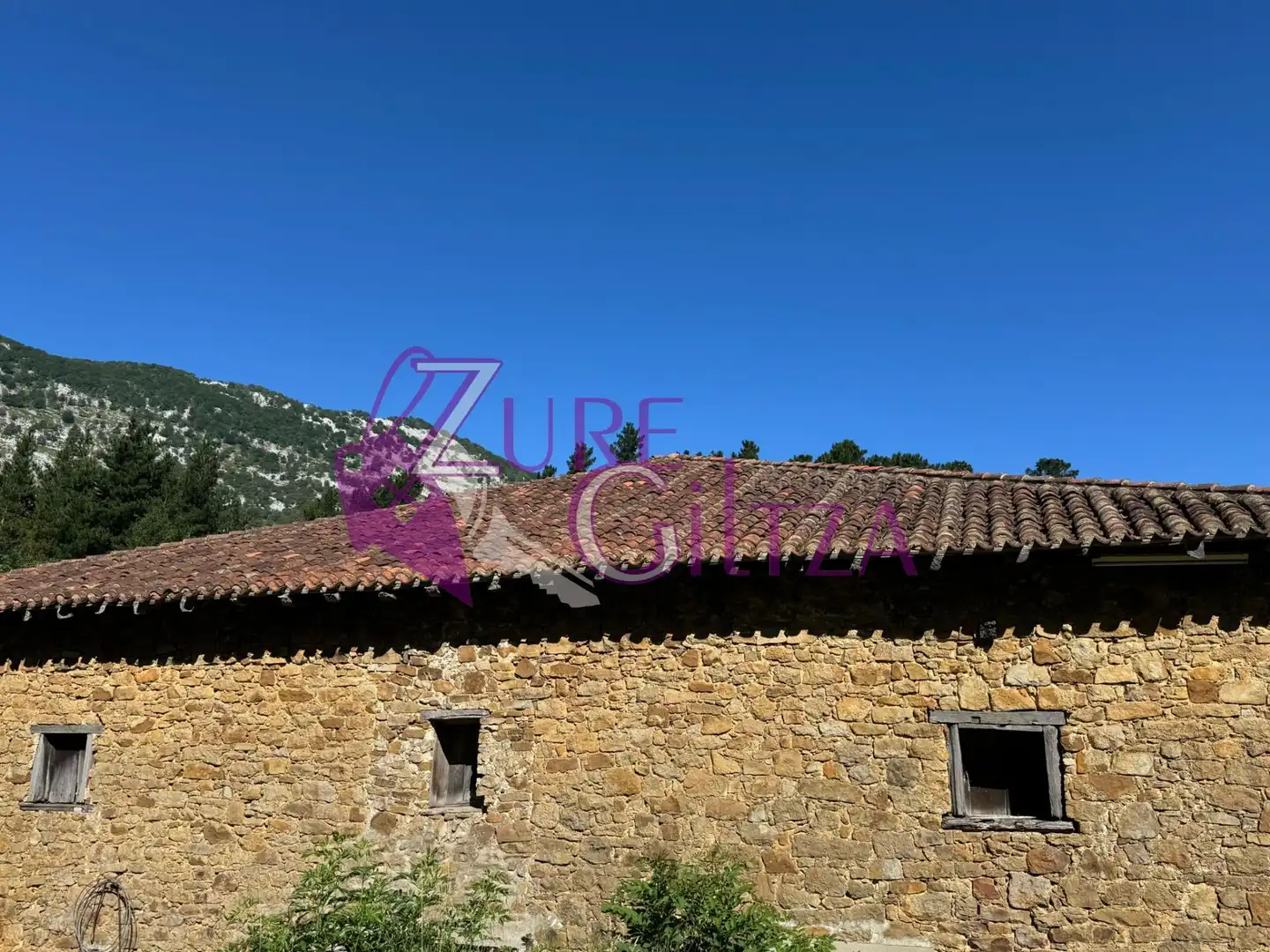Vista exterior de Finca rústica en venta en Mañaria con Calefacción y Amueblado