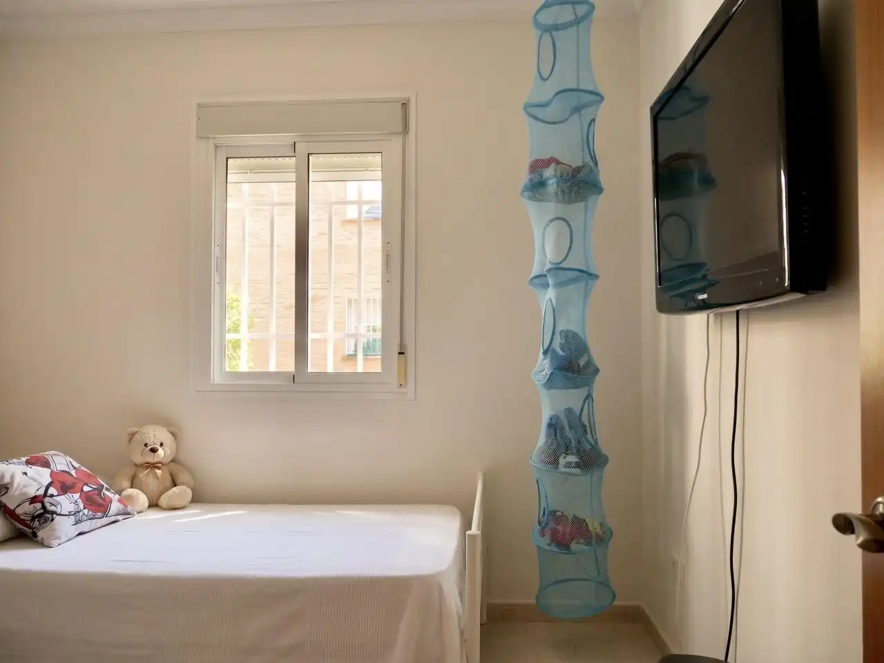 Bedroom of Flat for sale in La Rinconada  with Air Conditioner, Parquet flooring and Terrace