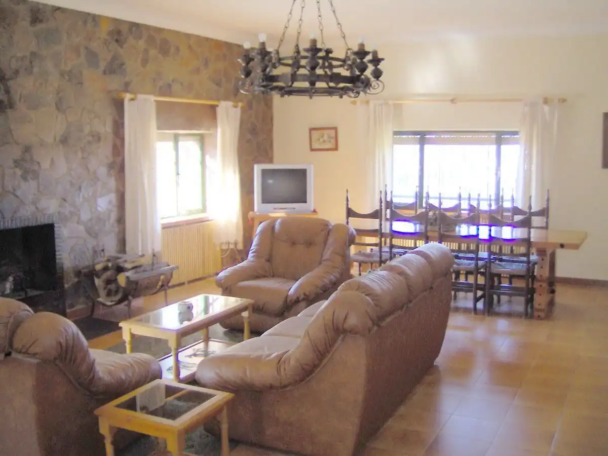 Living room of Houses for sale in Viso del Marqués  with Heating, Terrace and Storage room