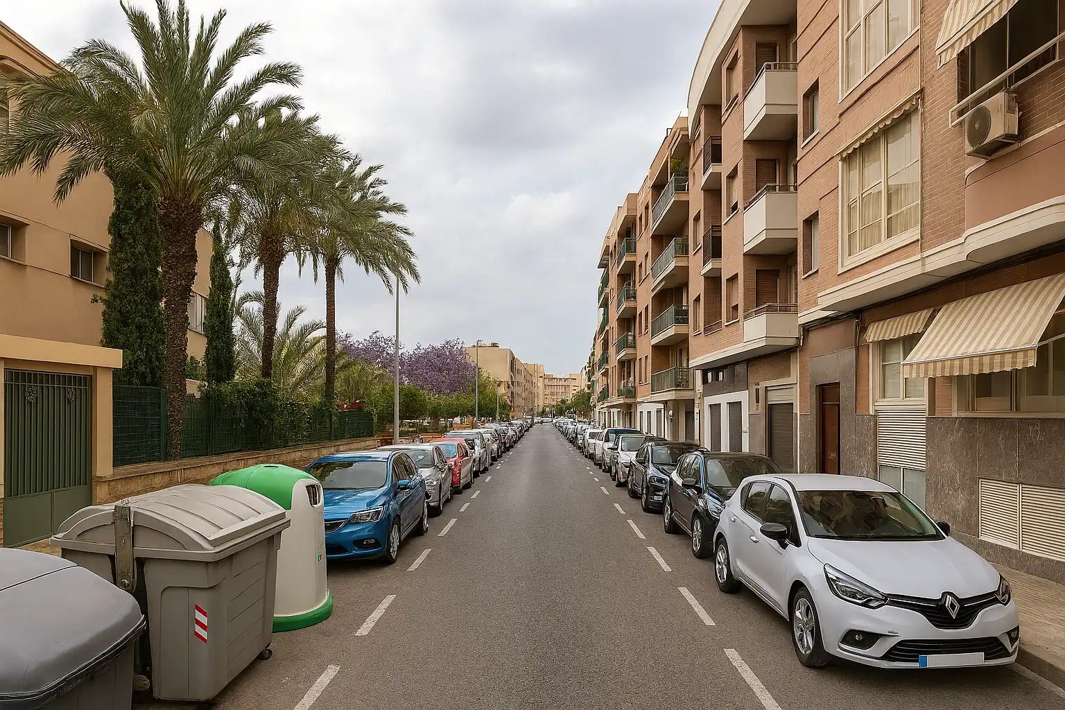 Vista exterior de Piso en venta en Elche / Elx