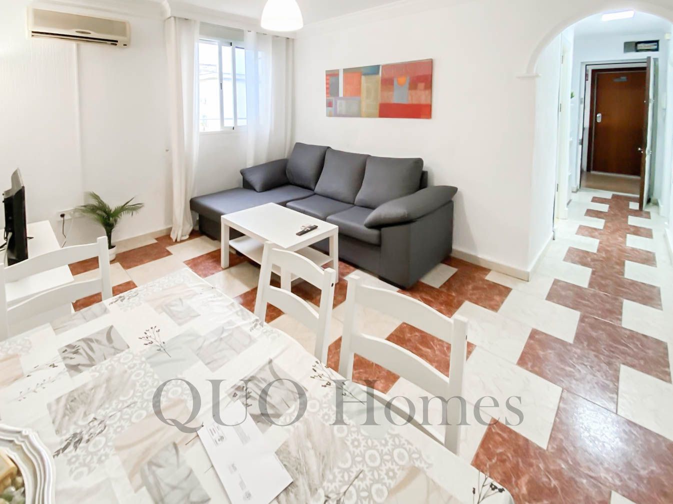 Living room of Flat for sale in Jerez de la Frontera  with Air Conditioner and Furnished