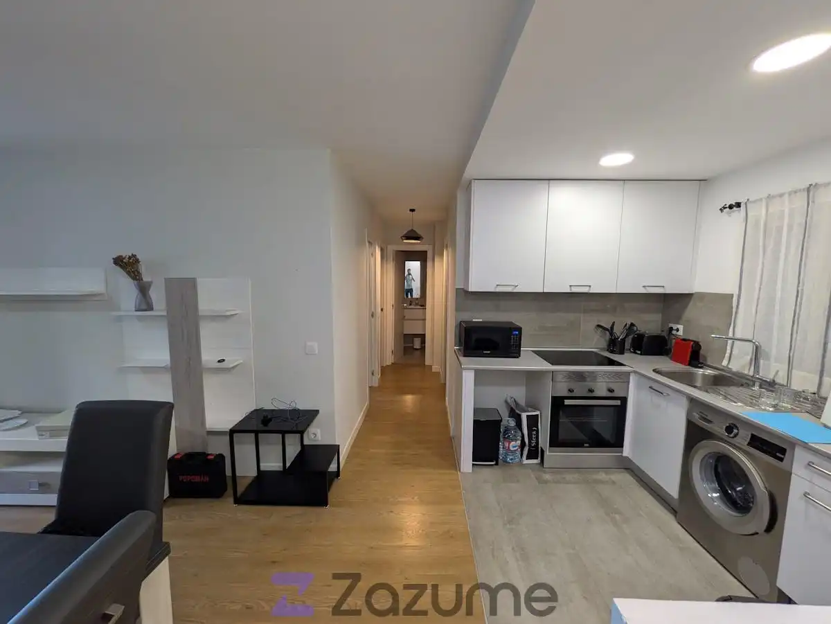 Kitchen of Flat for rent in Leganés  with Heating, Terrace and Furnished
