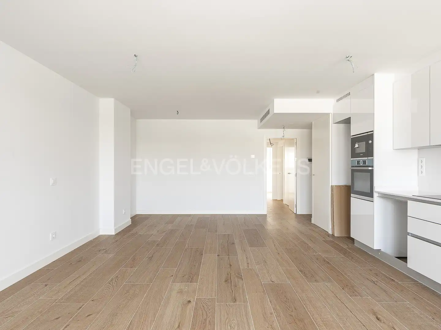 Wohnzimmer von Wohnung zur Miete in Barcelona mit Klimaanlage, Heizung und Parkett