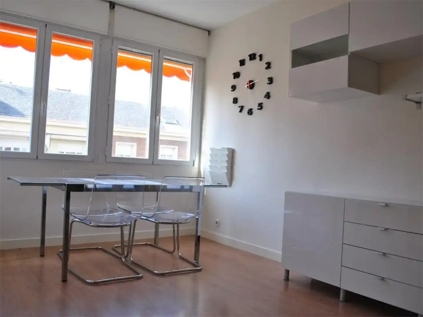 Esszimmer von Wohnung zur Miete in  Madrid Capital mit Klimaanlage