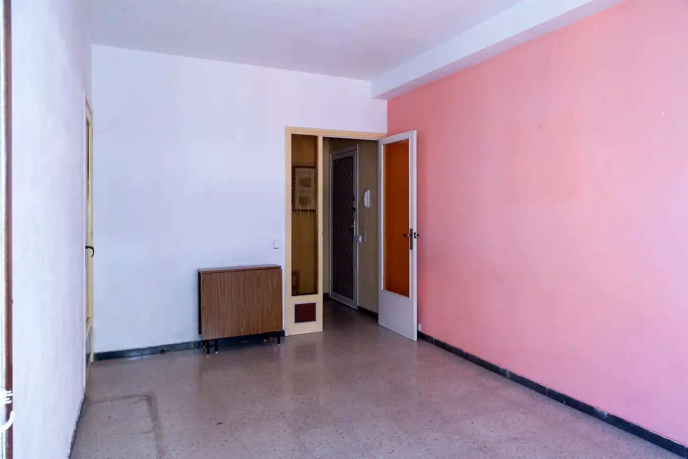 Sala de estar de Piso en venta en Barcelona con Balcón y Alarma