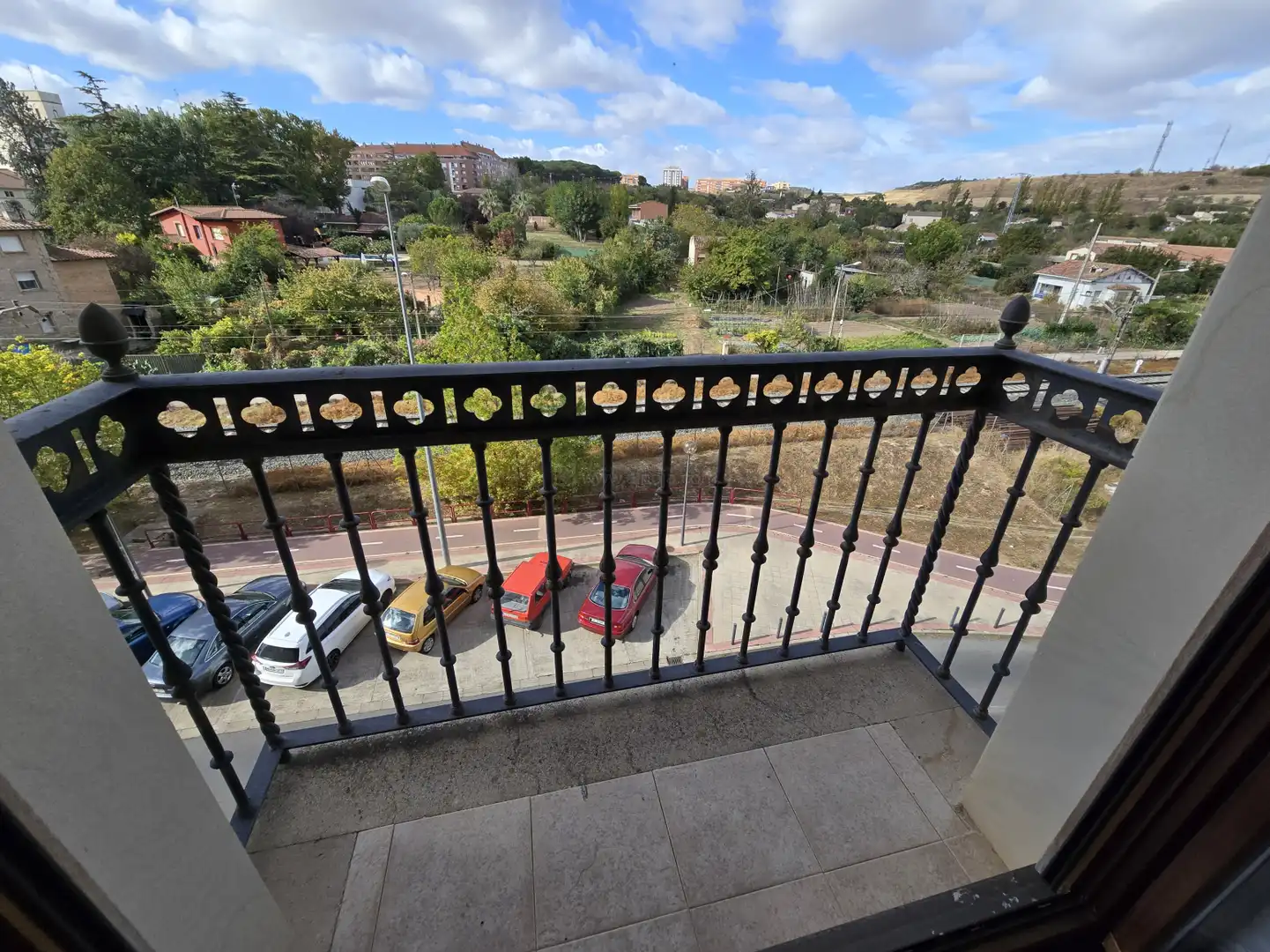 Balcony of Flat for sale in  Logroño  with Heating, Parquet flooring and Storage room