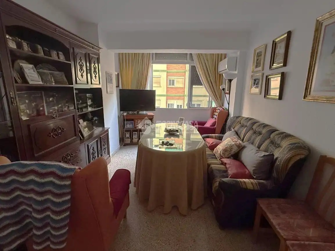 Sala de estar de Piso en venta en Málaga